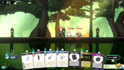 画像ギャラリー No.003のサムネイル画像 / デッキ構築型ローグライク「DeckLand」,グローバル向けにリリース決定。韓国の伝統的な遊び「ユンノリ」の要素があり,前後に移動できる