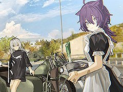 人の消えた町を旅する少女たちを描くSteam&Switch向けADV「ガールズメイドプディング」,4月10日に発売決定