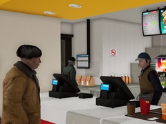 バーガー屋経営協力ゲーム「Fast Food Simulator」,アップデートv0.4.0を配信。AIレジ係や店内をカスタマイズできるリノベーション機能が登場
