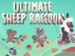 「アルチキ」続編「Ultimate Sheep Raccoon」,2025年にリリース。最大8人で対戦できる障害物自転車レースゲーム