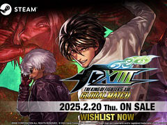 「THE KING OF FIGHTERS XIII GLOBAL MATCH」,Steam版を2025年2月20日に配信。ロールバック方式ネットコードを実装