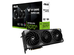 ASUSの「GeForce RTX 5070 Ti」搭載カードは約17〜20万円弱に。2月20日23時から販売スタート