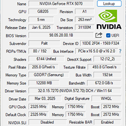 ꡼ No.003Υͥ / ååRTX 5070ϡRTX 4080ĶãǤΤPalitGeForce RTX 5070 GamingPro OCפǸڤƤߤ