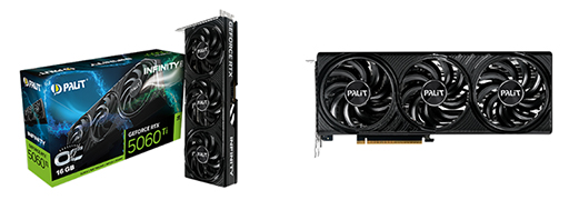 ꡼ No.002Υͥ / GeForce RTX 5060 Ti/5060ܥեåɷ10ʤPalitȯɽ