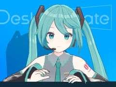 初音ミクなどのキャラがデスクトップ上を自由に動き回る「Desktop Mate」,Steamで配信開始。今後も新キャラを追加予定