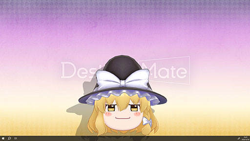 画像ギャラリー No.009のサムネイル画像 / 「Desktop Mate」の新たなDLC「霧雨魔理沙」「ゆっくり魔理沙」，本日リリース。両DLCのバンドル版もラインナップ