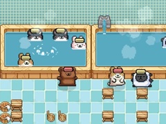 むちゃかわどうぶつたちがお風呂でまったり。PC作業中に“ながら”で楽しめる「Animal Spa」(アニマルスパ)のSteamストアページが公開に