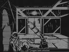 モノクロドットグラフィックスで描かれるホラーダンジョンクロウラー「REPOSE」のトレイラー公開