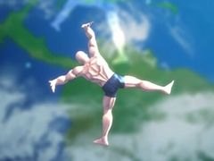宇宙に取り残されてしまったマッチョが側転で地球への帰還を目指す「ローリングマッチョ」,Steamで配信開始