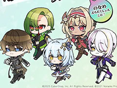 「のなめブレイカー」,2月27日にリリース。のなめぷろだくしょん所属のVTuberたちが,襲いかかるモンスターから生き残りを目指す