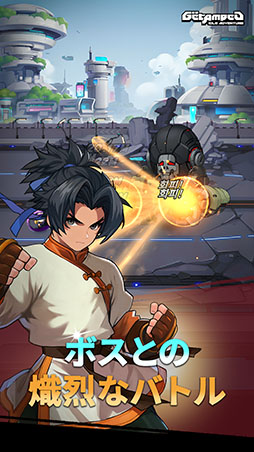 画像集 No.005のサムネイル画像 / 「ゲットアンプド-放置系RPG」，各アプリストアで配信開始。好きなヒーローでチームを編成してステージを攻略しよう