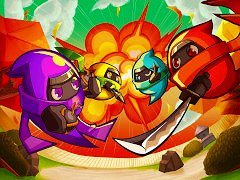 最大4人で対戦する忍者アクション「ニンジャム!」,PC版を4月28日に発売。「東京ゲームダンジョン8」への出展も決定