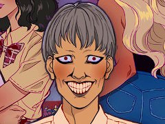 白黒漫画で描いたビジュアルノベル「異人」,Steamでリリース。特別な実験に取り組む少年が,情報収集によってヒロインたちを攻略する