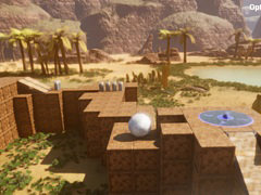 ジャイロ操作で地面を傾けて玉をゴールへ導く。カジュアルアクション「ころコロ」,体験版をSteam Next Festで配信中