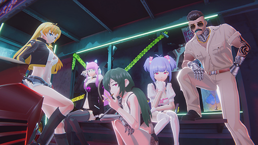 画像集 No.008のサムネイル画像 / 90年代アニメに着想を得たVRサイバーパンクバーテンダーゲーム「PROJECT MIX」，クラウドファンディングを開始
