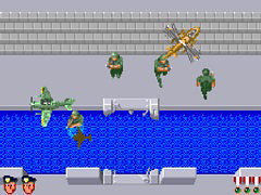 「アーケードアーカイブス 陸海空 最前線」,3月27日配信。機関銃と手榴弾,スーパーメカを駆使して戦場を駆け抜けろ