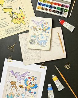 画像ギャラリー No.019のサムネイル画像 / 書籍「ポケモン生態図鑑」初のポップアップショップをロンドン自然史博物館で開催。大型ジオラマを展示中
