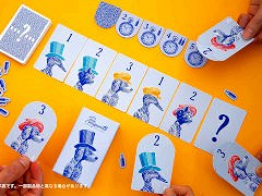 新作ボードゲーム「ペチケ」,5月17日から開催される「ゲームマーケット2025春」で先行販売。ランダムな並びに,無理やり法則性を見出すゲーム