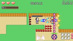 画像ギャラリー No.005のサムネイル画像 / 異世界転生した坂本龍馬が主人公の弾幕アクションSTG「サカモト危機弾発」，6月19日にSteamでリリース。体験版を5月29日に配信決定