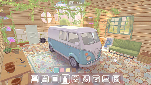 ꡼ No.003Υͥ / Unpackingפ˥󥹥ѥ줿ԥ󥰥򥫥ޥ륲Camper Van: Make it HomeסSteam