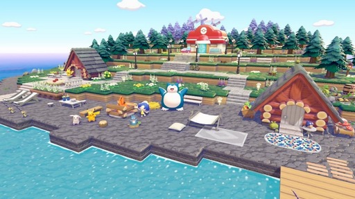 画像ギャラリー No.004のサムネイル画像 / 「ぽこ あ ポケモン」とイケアがコラボ。ピカチュウとカビゴンをイメージした空間を，ゲーム内でも店舗でも楽しめる