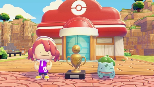 画像ギャラリー No.002のサムネイル画像 / 「ぽこ あ ポケモン」，イベント「おおなわとび大会」を4月19日から開催。誰かの街やクラウド島で複数人で参加することもできる