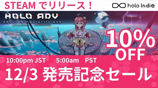 ꡼ No.005 | ߤ3DADVHolo ADV: SakuraSingularity.exeסSteamǥ꡼θǤۿ