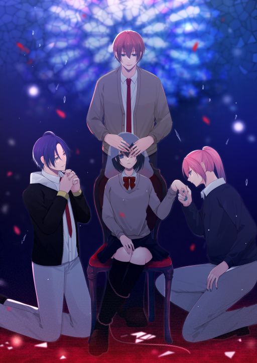 画像ギャラリー No.001のサムネイル画像 / 物語が進むにつれて，攻略対象キャラたちの闇が見え隠れする。恋愛ADV「闇ゆく君に花束を〜Bouquet for you in the dark〜」，5月26日に発売