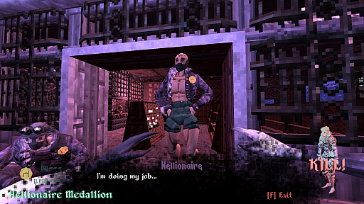 画像ギャラリー No.005のサムネイル画像 / 悪魔の少女がしっぽでお仕置きしていく「Brush Burial: Gutter World」(ほぼ日 インディーPick Up!)