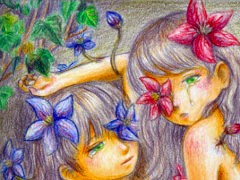 救済選択ADV「寄生の園」,無料配信開始。謎の寄生生物に蝕まれた双子の少女と生活し,6日間でどちらの命を救うのかを選択する