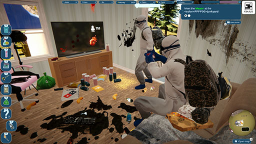 画像ギャラリー No.001のサムネイル画像 / 一人称視点で楽しめる清掃業者シミュレータ「Purrrifiers: Cleaning Chaos」,早期アクセス版をSteamで公開