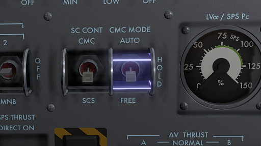 画像ギャラリー No.049のサムネイル画像 / 膨大な数のスイッチや計器におののく。「Reentry - A Space Flight Simulator」で，アポロ宇宙船の操縦（のごく一部）を体験してみた