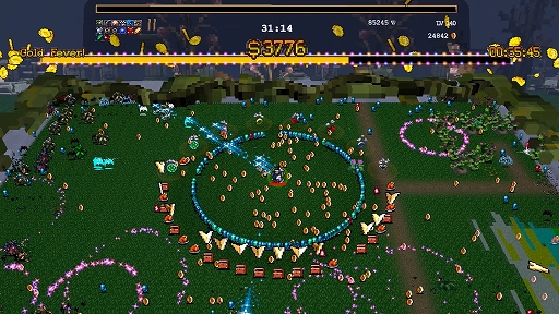 画像ギャラリー No.002のサムネイル画像 / ついにヴァンサバがVR化! ローグライトACT「Vampire Survivors VR」,Metaプラットフォーム向けにリリース