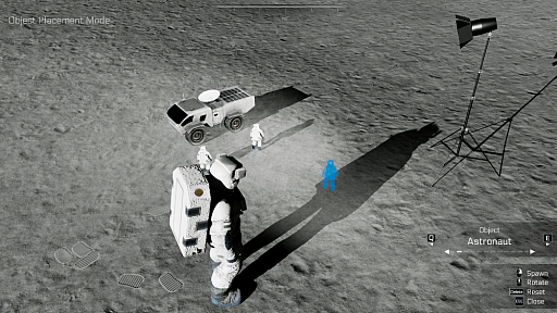 画像ギャラリー No.002のサムネイル画像 / JAXAとの共同研究の成果を利用した,リアルな月面探索ゲーム「REAL MOON」,本日無料でリリース