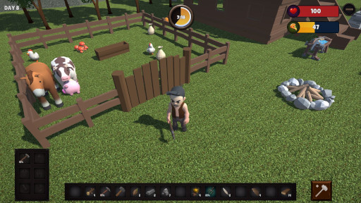 ���������꡼ No.001�Υ���ͥ������ / �����ץ���ɥ��Х��Х륯��եȡ�Farvival�ס�Steam��������������Ǥ��꡼�����饤�ȥΥ٥��Ȥ����� ��᤬1�ͤǳ�ȯ