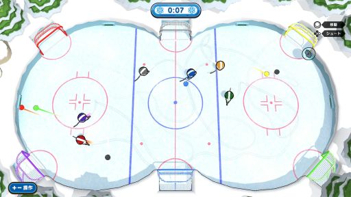 画像ギャラリー No.007のサムネイル画像 / PC/Switch「すべって!なげて!スノーパーティ」配信開始。雪合戦や氷上バトルなど,雪をテーマにした簡単操作のパーティゲーム