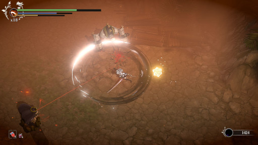 画像ギャラリー No.002のサムネイル画像 / アクションRPG「メイド・オブ・サルヴェイション」，Switch版をリリース。煉獄のメイド「シズカ」がダークファンタジーの世界で戦う