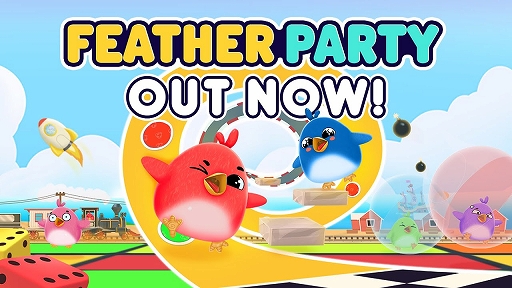 画像ギャラリー No.005のサムネイル画像 / 最大8人で遊べるひよこパーティゲーム「Feather Party」，新たなボードゲームやミニゲームを追加して正式リリース