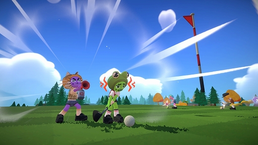 画像ギャラリー No.005のサムネイル画像 / 妨害しまくりハチャメチャゴルフゲーム「Super Battle Golf」，100万本のセールスを達成。4月2日に新情報の発表も