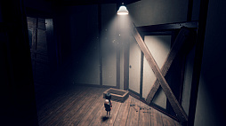 画像ギャラリー No.008のサムネイル画像 / 増改築を繰り返す謎の建物から，赤ん坊を背負った少女が脱出を目指す。ホラーアクションADV「Lull: Rest After Crying」，体験版配信開始