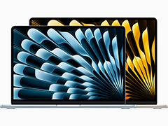 Appleから薄型ノートPC「MacBook Air」2025年モデルが登場。CPUとGPU性能を強化したマイナーチェンジモデル