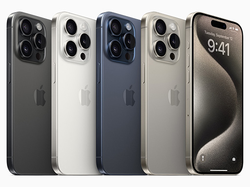 画像集 No.001のサムネイル画像 / 「iPhone 15」&「iPhone 15 Pro」シリーズが9月22日に国内発売。上位のProにはレイトレ対応の新型SoCを搭載