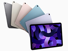 Apple,シリーズ初のM1プロセッサ採用で性能向上した「iPad Air」第5世代モデルを3月18日発売
