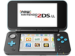 より軽く,折りたためる「Newニンテンドー2DS LL」が7月13日発売へ。2色展開で価格は1万4980円(税別)