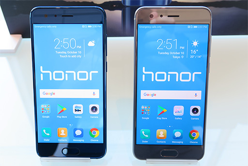 画像集 No.002のサムネイル画像 / Huawei,ミドルクラス市場向けのSIMロックフリースマートフォン「honor 9」を10月12日に国内発売
