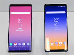 「Galaxy Note9」や「Xperia XZ3」などが登場。auの2018年秋冬モデル新型スマートフォンは4機種展開に