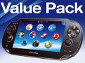 「PlayStation Vita Value Pack」が11月27日に発売。本体とメモリーカードやポーチがセットになり,「チェインクロニクルV」など複数タイトルのアイテムも付属