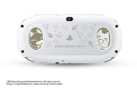 画像集#006のサムネイル/「どこでもいっしょ」刻印入りのPS Vita/PS Vita TVがソニーストア限定で発売へ。PS4のデザイン刻印サービスには「魔界戦記 ディスガイア5」が追加
