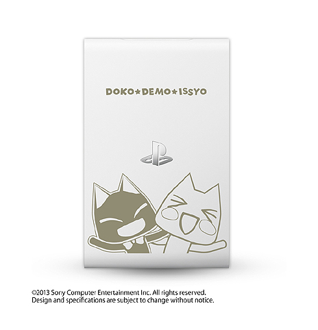 画像集#008のサムネイル/「どこでもいっしょ」刻印入りのPS Vita/PS Vita TVがソニーストア限定で発売へ。PS4のデザイン刻印サービスには「魔界戦記 ディスガイア5」が追加