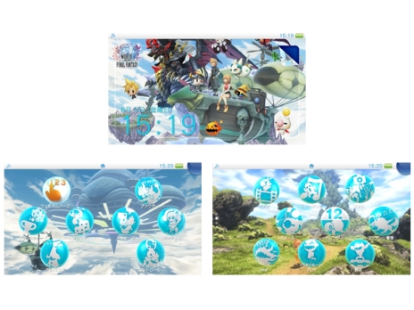 画像集 No.004のサムネイル画像 / 「WORLD OF FINAL FANTASY」デザインのPS Vita本体が10月27日に発売。デザインは，「プリメロ」と「オオビト」の2種